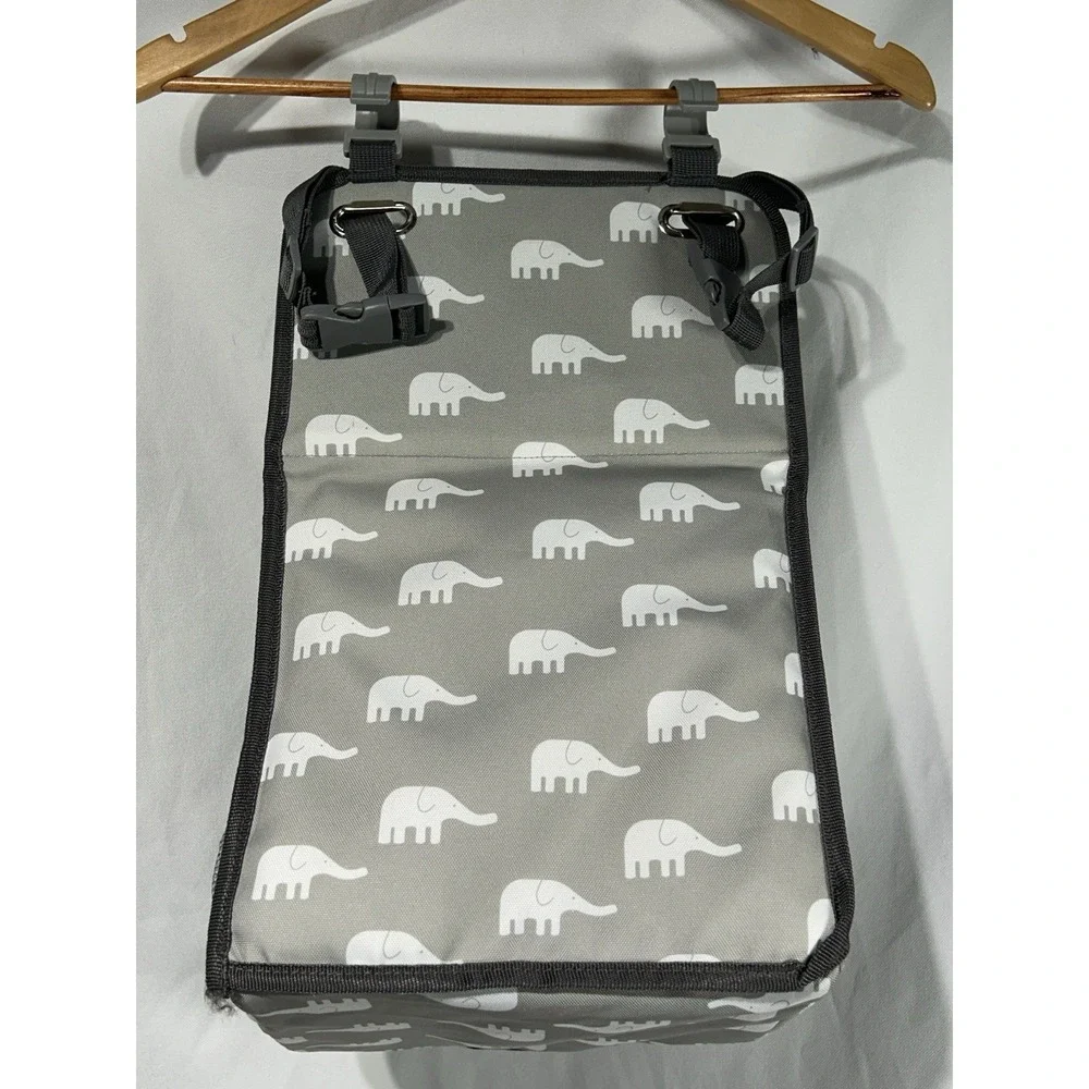 Hanging Diaper Caddy Organizer - Diaper Stacker for Changing Table, Hooks, Hang